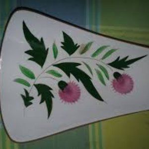Vintage Stangl Pottery Thistle dish